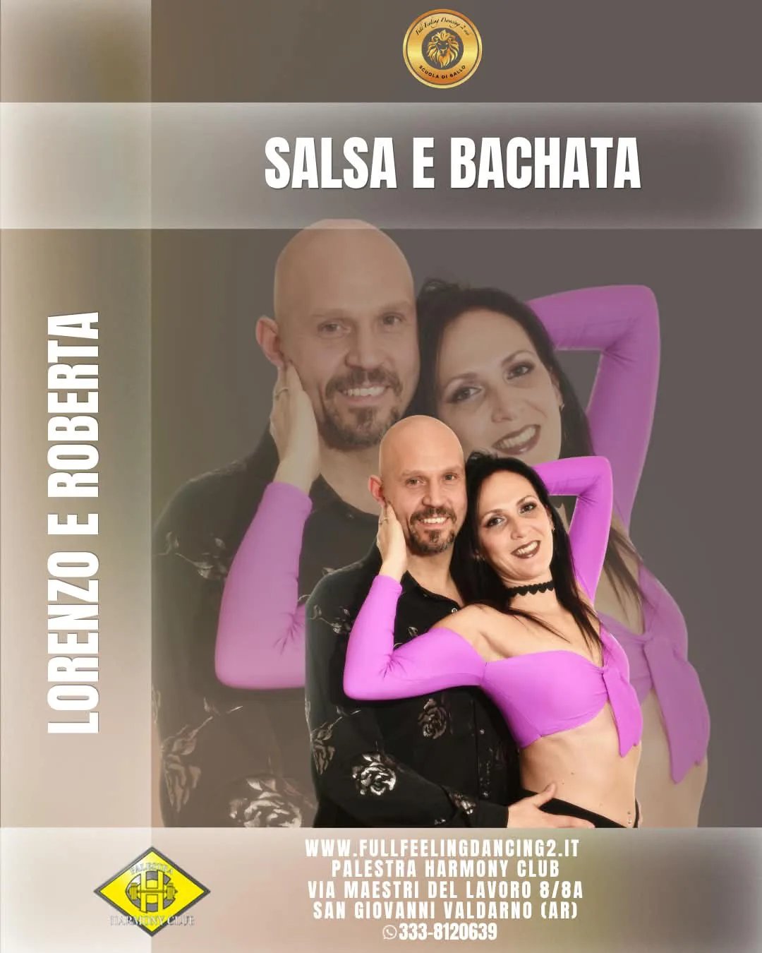 Lorenzo e Roberta - Corsi di ballo bachata sensual e salsa cubana